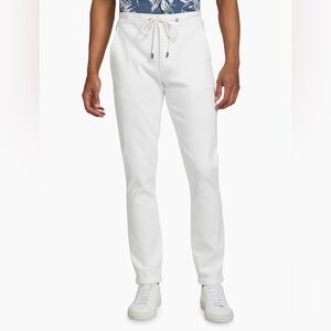 PAIGE Men's Fraser Cuffed Drawstring trouser in Atlantic Frost EUC size 36